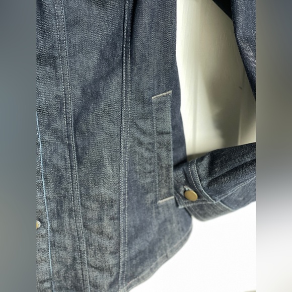 Pendleton Jean / Dark Denim Structured Jacket Women’s size Medium - Picture 2 of 8